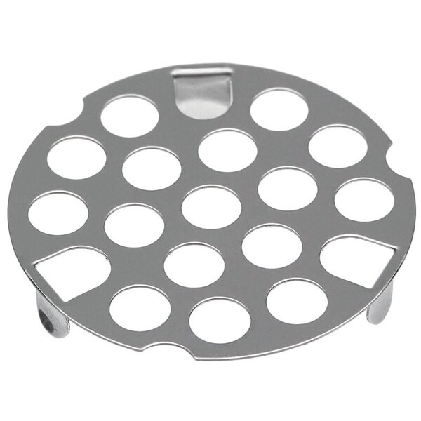 Danco Sink Strainer, 178 in Dia, Brass, Chrome, For 178 in Drains, Kitchen Sink - 80064