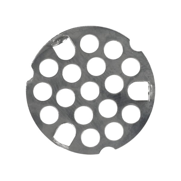 Danco Sink Strainer, 178 in Dia, Brass, Chrome, For 178 in Drains, Kitchen Sink - 80064