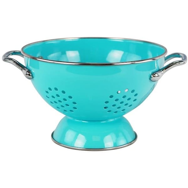 Reston Lloyd Reston Lloyd 08702 1.5 qt Colander Powder Coated Colander  Turquoise - 8702