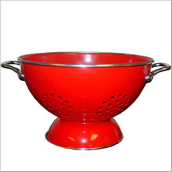 Reston Lloyd Reston Lloyd 80600 3 Qt Powder Coated Colander Red - 80600