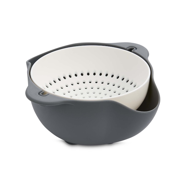 Hic Kitchen Rinse & Drain Colander Bowl RINSE & DRAIN COLANDER BOWL - 43936
