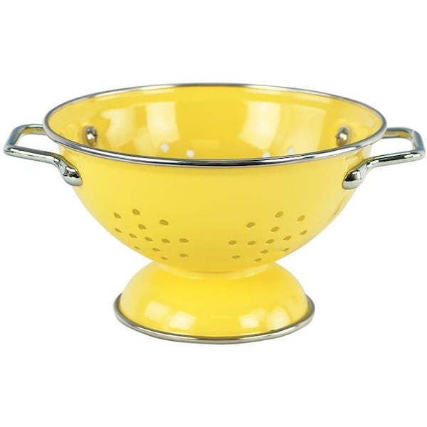 Reston Lloyd Reston Lloyd 18201 1 qt  Powder Coated Colander  Lemon - 18201