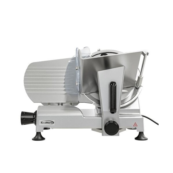 Koolmore Deli Meat Slicer with 10 in Carbon Steel Blade for Cutting and Slicing Food, Electric Cutter - CMS-10S