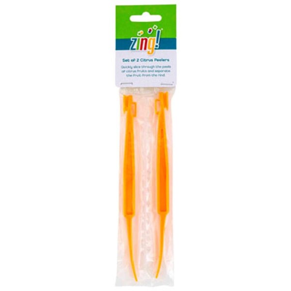 Regent Products Zing Display Citrus Peeler - Set of 2 - 2-18 Piece - 93070N