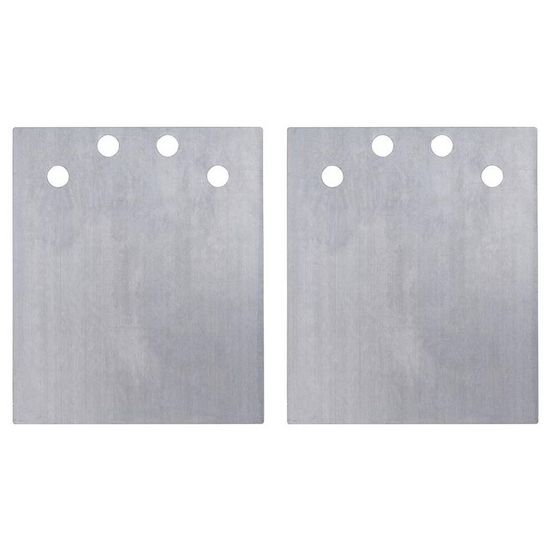 Raspador de piso SDS-MAX de 6 pulgadas y 1.5 mm de Milwaukee, cuchilla de repuesto para raspador de piso de acero SDS-MAX (paquete de 2) - 48-62-1906-48-62-1906