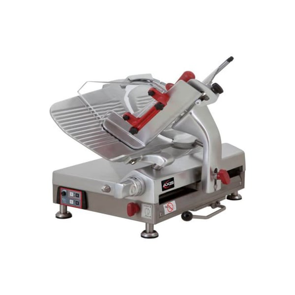 Mvp Group Corporation Axis AX-S13GA - Meat Slicer, 13'' Blade, Automatic, Gear-Driven, Noiseless Operation, 120V - AX-S13GA