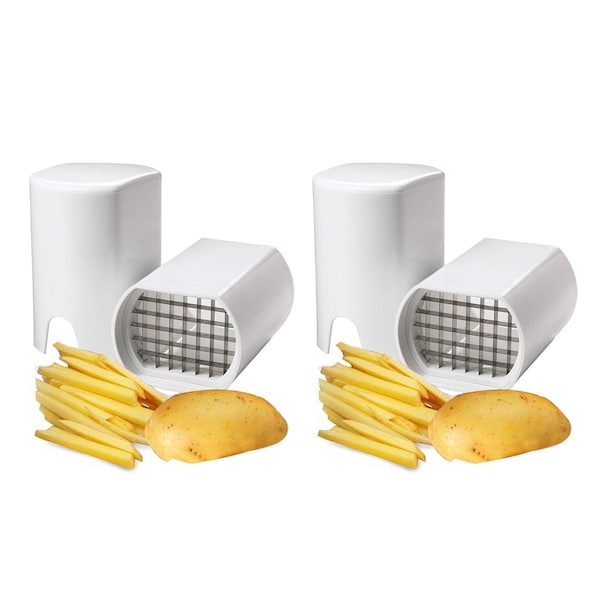 1947Kitchen French Fries, Fruit, Vegetable Cutter and Dicer Tool, 2PK - TI-EPIFFS-2PK