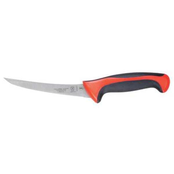 Mercer Cutlery Boning Knife, Curved, 6 In., Red Handle - M23820RD