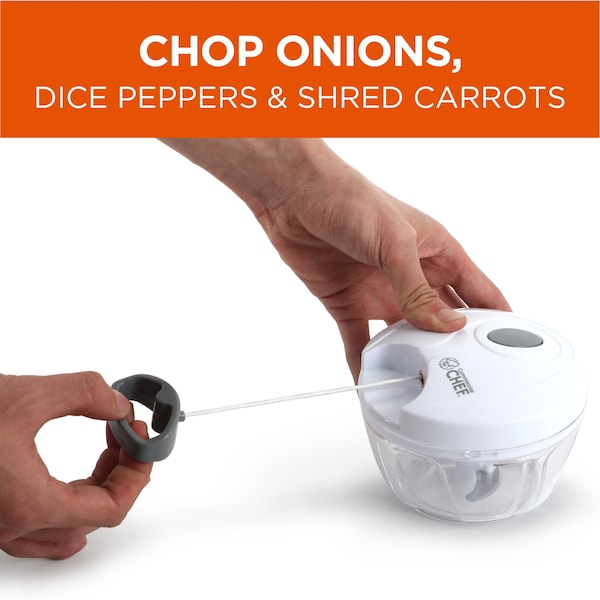 Commercial Chef Mini Food Dicer Slicer Chopper Mincer Shredder, Handheld - CH1501