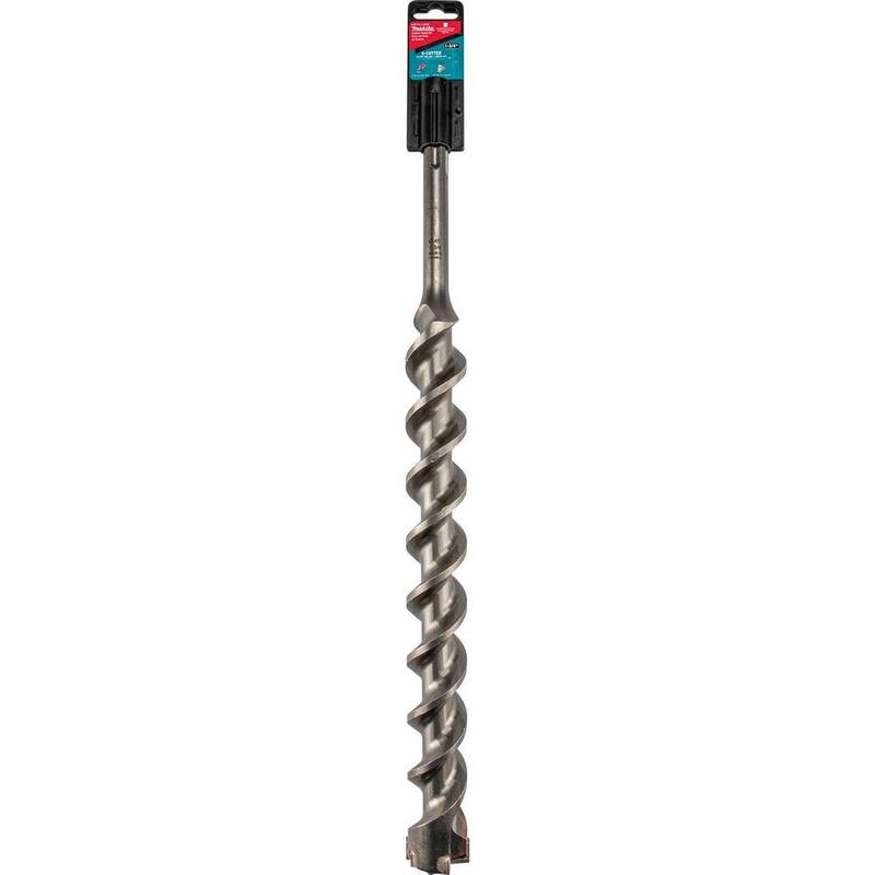 Broca SDS-MAX de 1-3/4 pulgadas x 21 pulgadas, de 6 cortes - B-66282