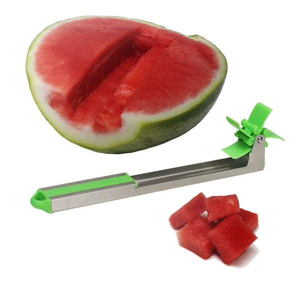 Blue Donuts Blue Donuts Watermelon Cube Slicer, Stainless Steel - BD3901437
