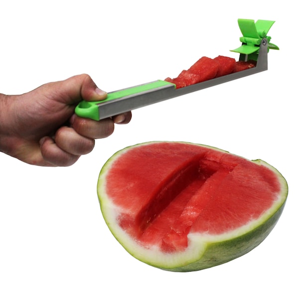 Blue Donuts Blue Donuts Watermelon Cube Slicer, Stainless Steel - BD3901437