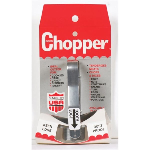 Harolds Kitchen TE-60 3 in. Kitchen Chopper Stainless Steel - 67296