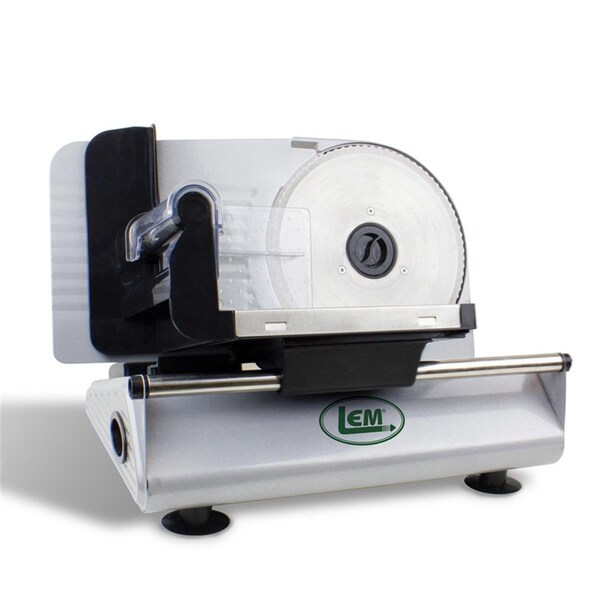 Lem Products 7.5 in. 1 Speed Meat Slicer, Silver, 2PK - 6723340