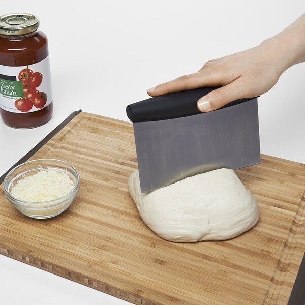 Oxo International Good Grips Scraper and Chopper, Stainless Steel - 73281
