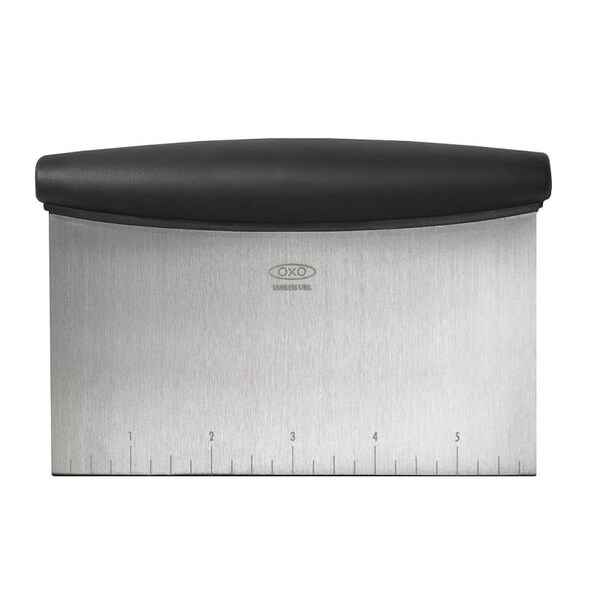 Oxo International Good Grips Scraper and Chopper, Stainless Steel - 73281