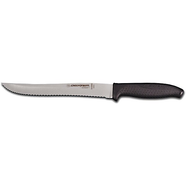 Dexter Russell Scall Utility Slicer, Black Handle 8 In - 24253B