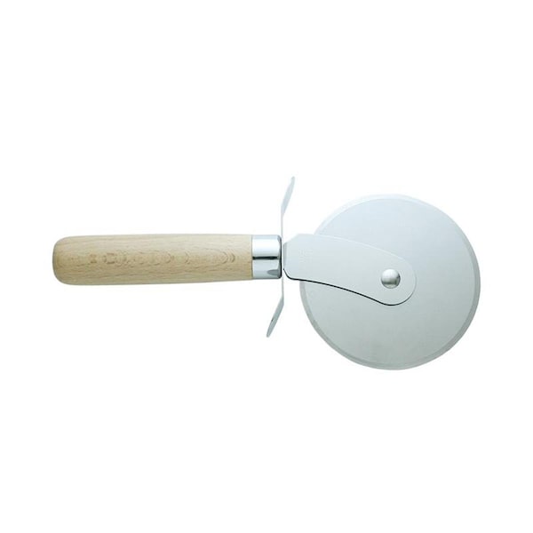 Kanetsune 2019 Pizza Cutter with Wooden Handle 4 in. - KAN-KC-044