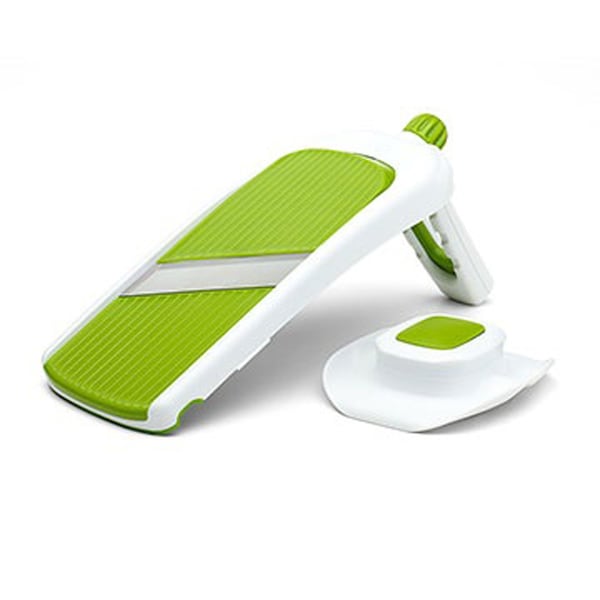 Chef N Chef'n SleekSlice Green/White Plastic/Stainless Steel Collapsible Mandoline - 102-824-120