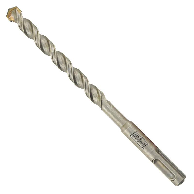 Broca de martillo de carburo de tungsteno con punta SDS Plus de 1/2 pulgadas x 8 pulgadas - 47080.