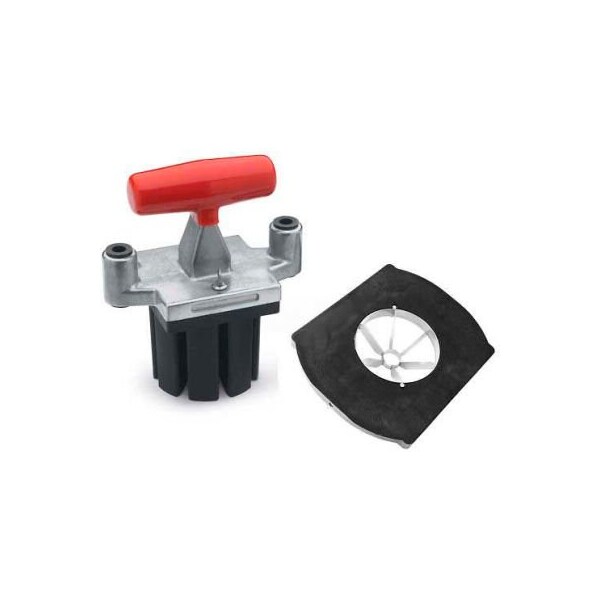 Vollrath Co Vollrath Redco T-Handle, Pusher Block & Amp, 8 Section Core Cut, Tabletop - 15058