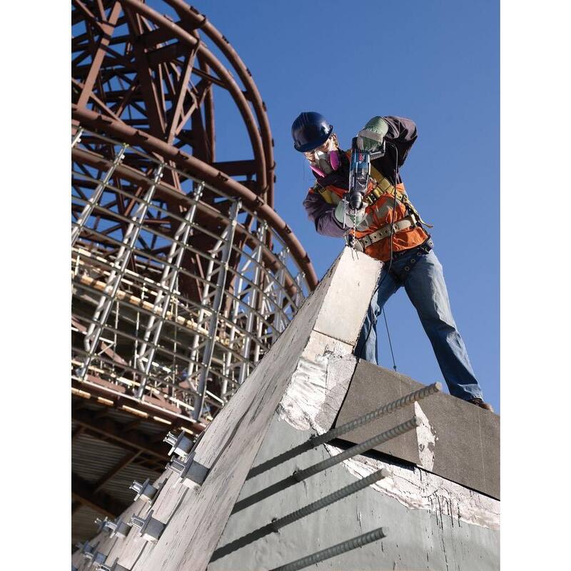 Broca para albañilería Bosch Bulldog de 9/16 pulg. x 10 pulg. x 12 pulg. y 2 cortadores SDS-Plus - HC2094