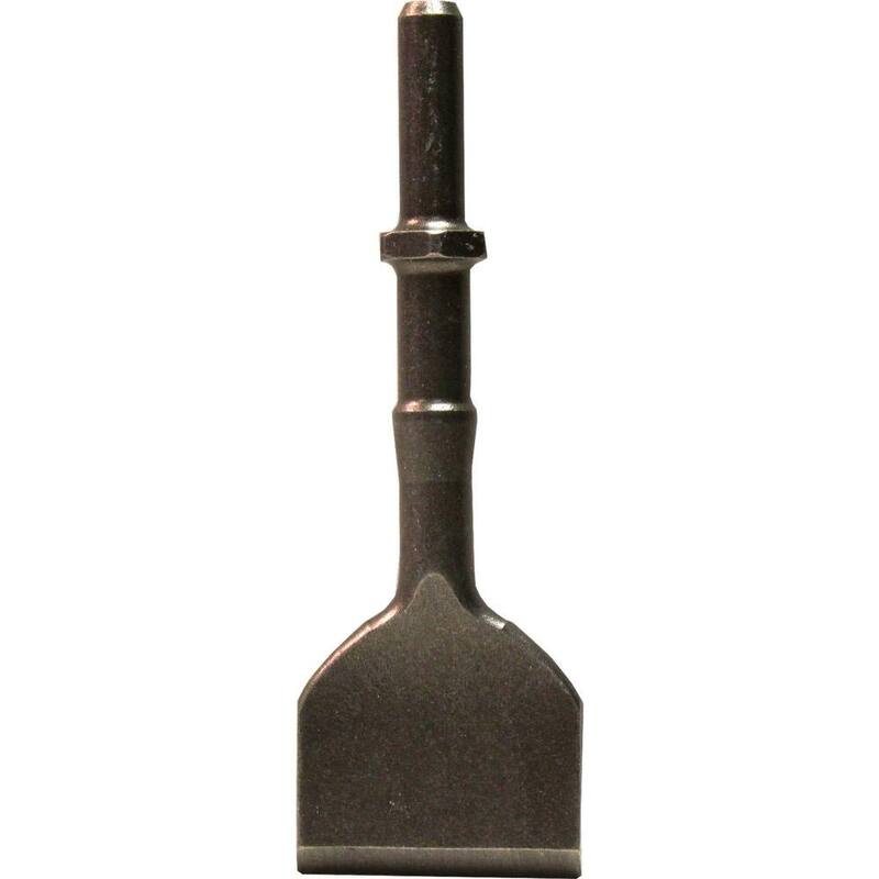 Cincel de escama de vástago pequeño de 2 pulgadas x 6 pulgadas para rascador de potencia HK1810 - B-07347 de Makita.