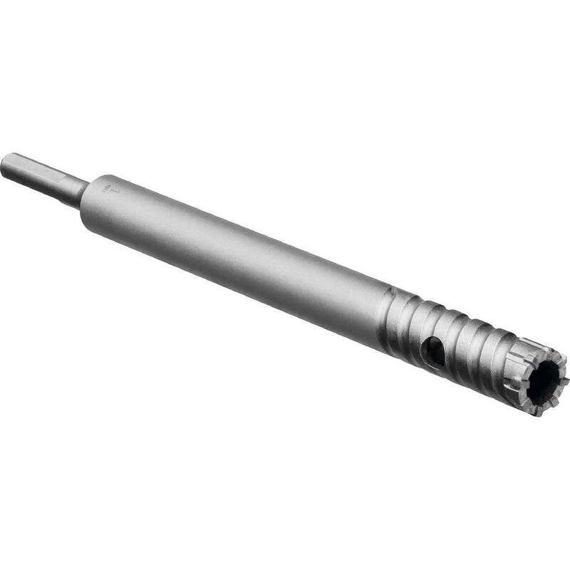 Broca de corte de acero rápido y carburo de tungsteno de 3/8 pulgadas x 8 pulgadas para taladro percutor - 3582023
