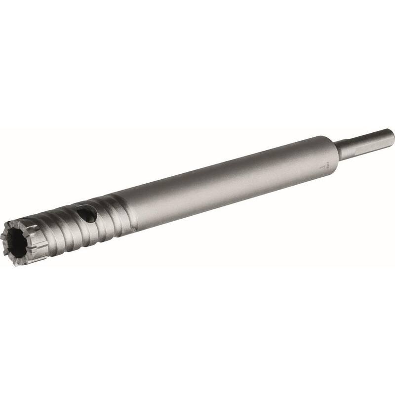 Broca de corte de acero rápido y carburo de tungsteno de 3/8 pulgadas x 8 pulgadas para taladro percutor - 3582023