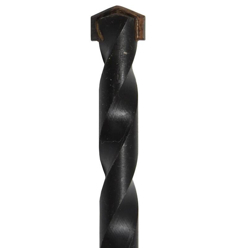 Broca de carburo para albañilería de 1/2 pulgadas x 18 pulgadas - DAM18X1/2