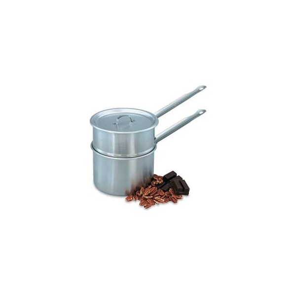 Vollrath Co Vollrath Double Boiler 2 Qt., Complete Set, Stainless Steel - - 77020