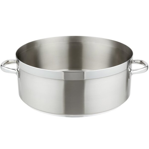 Vollrath Co Vollrath Centurion Brazier/Casserole, 28-1/2 Quart Capacity, 6-3/4 Depth - 3328