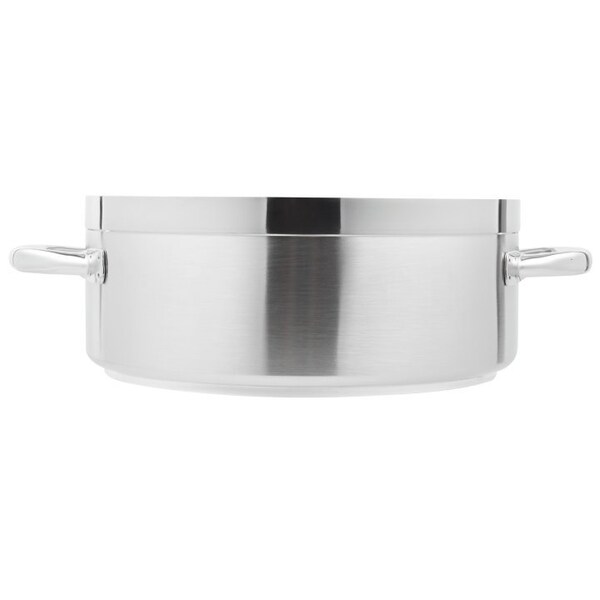 Vollrath Co Vollrath Centurion Brazier/Casserole, 28-1/2 Quart Capacity, 5-1/2 Depth - 3315