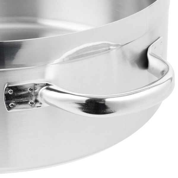 Vollrath Co Vollrath Centurion Brazier/Casserole, 28-1/2 Quart Capacity, 5-1/2 Depth - 3315