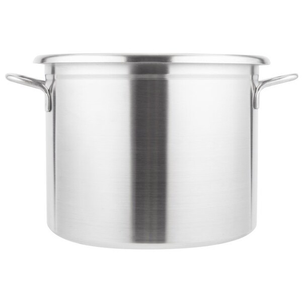 Vollrath Co Vollrath Tri-Ply Stainless Steel Stock Pot, 10 Quart Capacity, 8-1/16 Depth - 77560