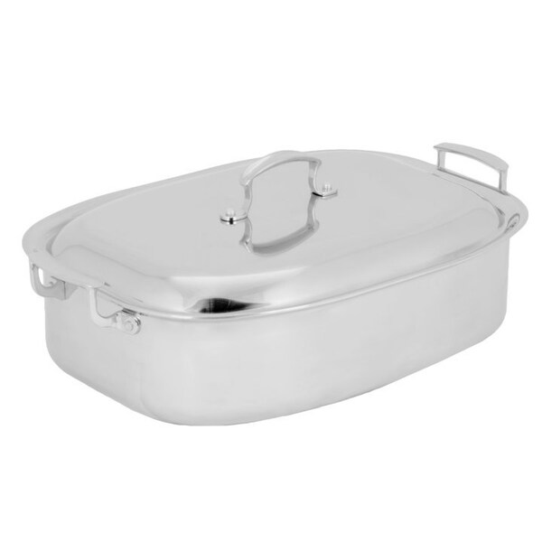 Vollrath Co Vollrath Miramar French Oven W/ Cover, 49431, 7 Quart Capacity, Satin Finish - 49431