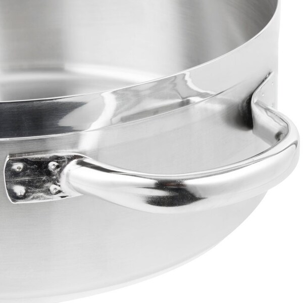 Vollrath Co Vollrath Centurion Brazier/Casserole, 3310, 20 Quart Capacity, 5" Depth - 3310