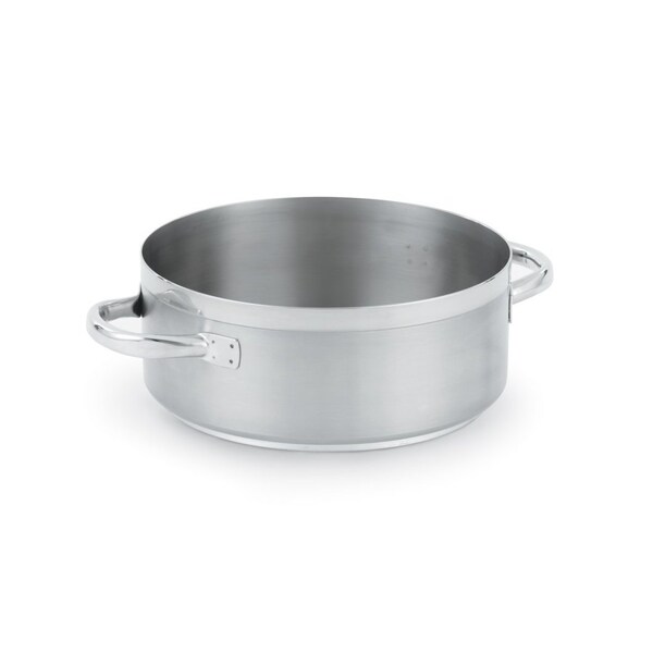 Vollrath Co Vollrath Centurion Brazier/Casserole, 3310, 20 Quart Capacity, 5" Depth - 3310
