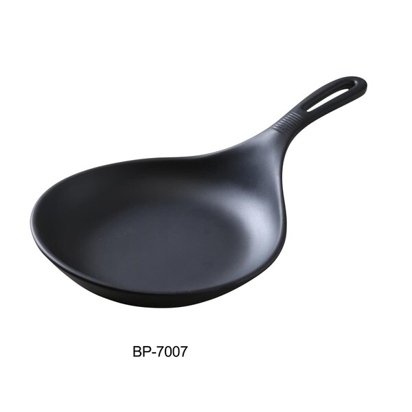 Cocinando Black Pearl 7 in. Melamine Pan, Black, 12PK - CO4241386