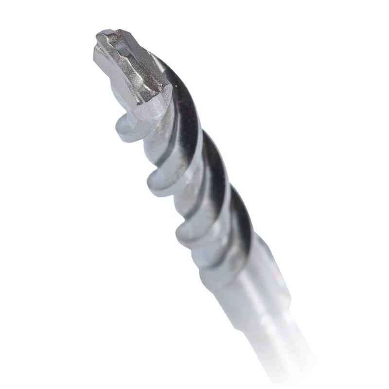 Broca para tornillo de mampostería Simpson Strong-Tie MDB 5/32 in. x 4-1/2 in. de carburo (paquete de 4) - MDB15412C4