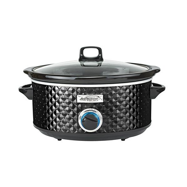 Brentwood Industries Select Slow Cooker, 7 Quart, Black - SC-157BK