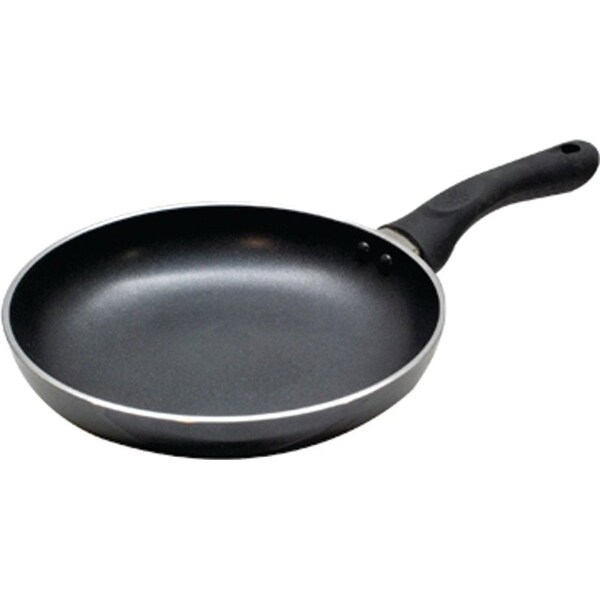 Ecolution Artistry Series Fry Pan, 8 in Dia, Aluminum Pan, Black Pan, Hydrolon Pan, Stay-Cool Handle - EABK-5120