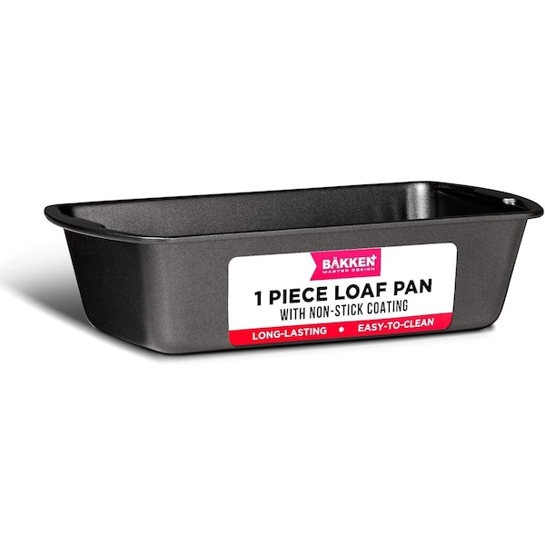 Bakken-Swiss Loaf Pan, Nonstick Carbon Steel, Dishwasher Safe, Premium Bakeware - BKLOAF1