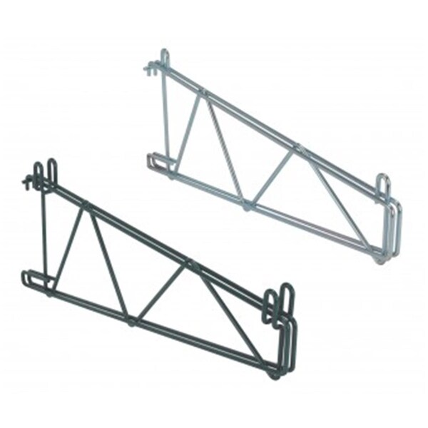 Focus Foodservice EZ Wall; Shelf Mount - Double 18 in. GN, 8PK - FWMDB18GN