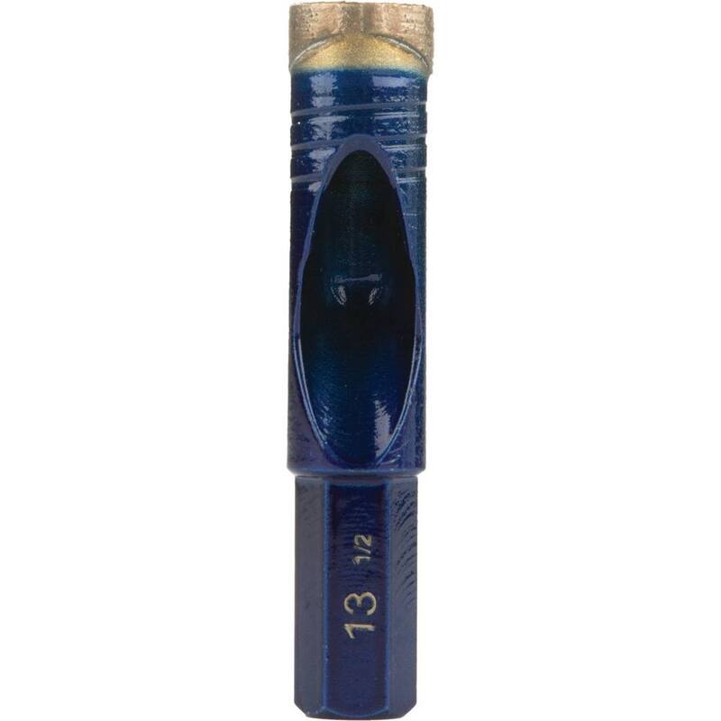 Broca de diamante de 1/2 pulgada para azulejos Makita para perforar agujeros - E-11726