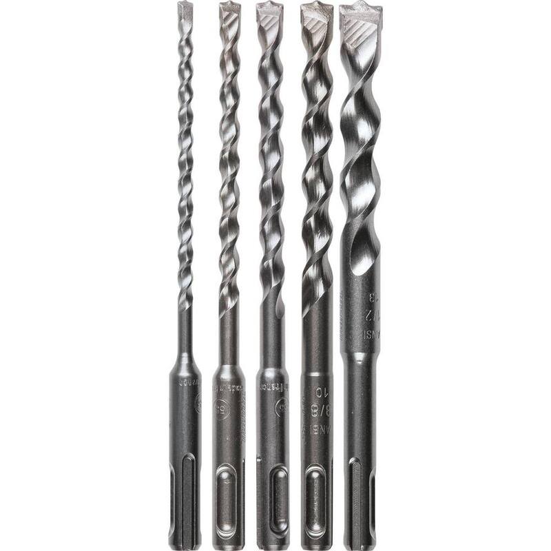 Juego de brocas de carburo de dos cortes SDS-Plus de Makita (5 piezas) - B-60969