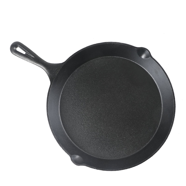 Commercial Chef Pre-Seasoned Cast Iron Skillet, 8-Inch Cast Iron Panst Iron Pan - CHFS800
