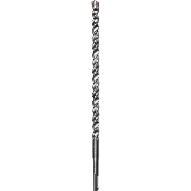 Broca de percusión SDS-Plus con punta de carburo de 3 cortes de 1/2 pulgadas x 12 pulgadas - B-61117