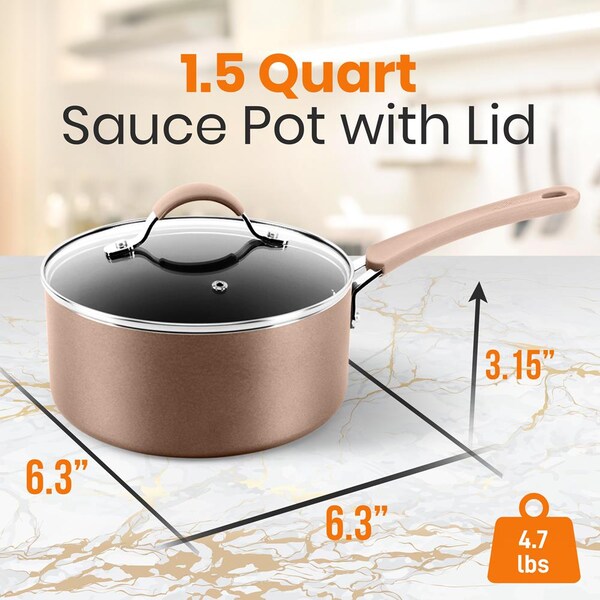 Nutrichef Sauce Pot1.5 Work With Nccw14S20S - PRTNCCW14S1SP