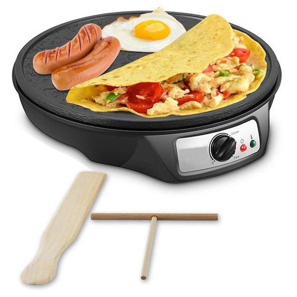J-Jati J-Jati SW603P 12 in. Nonstick Electric Crepe Maker - SW603P